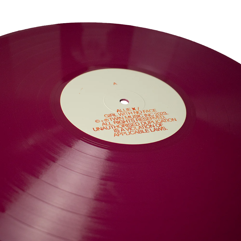 SIGNED GIRL WITH NO FACE - GATEFOLD VINYL