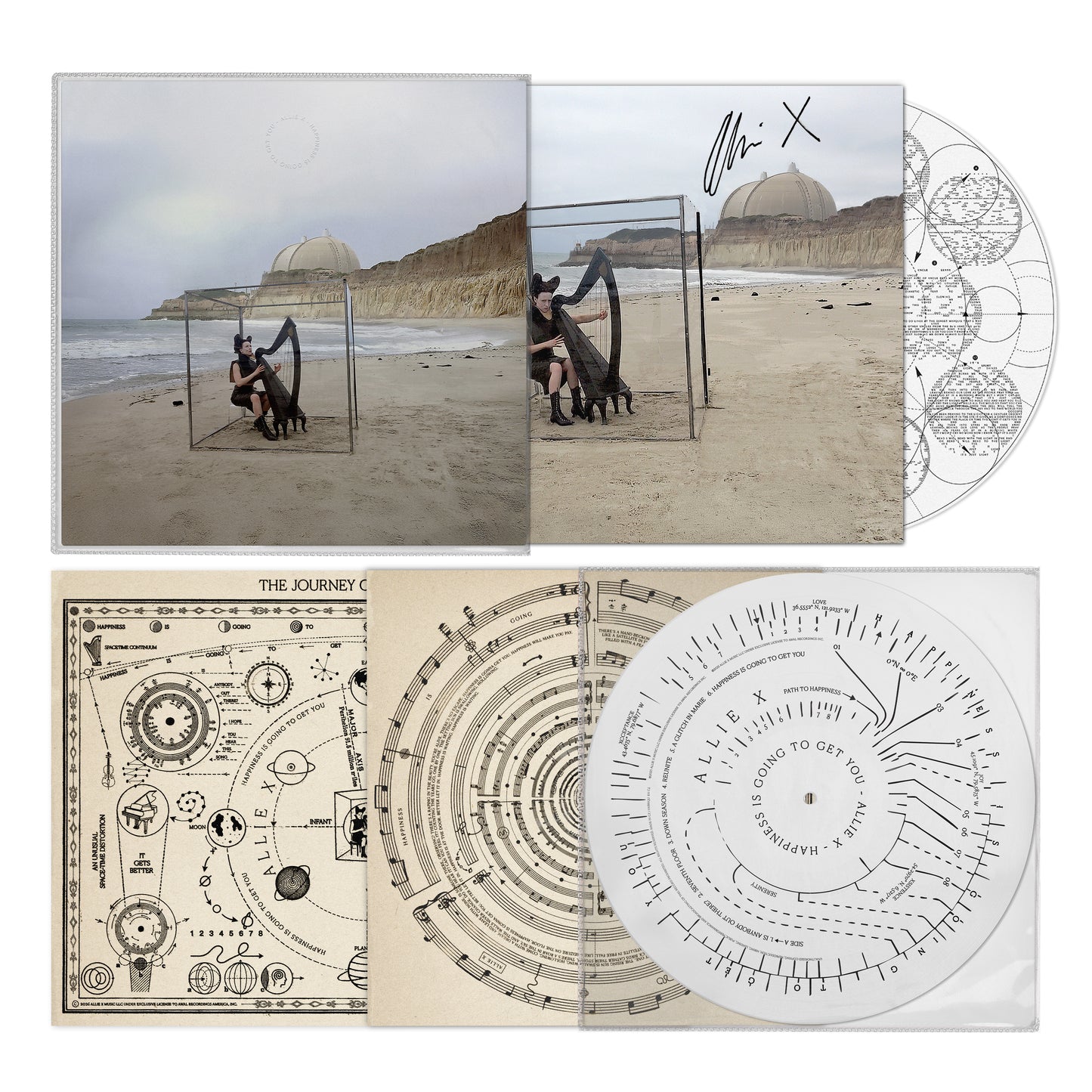 Happiness Is Going To Get You Signed Luxe Gatefold LP